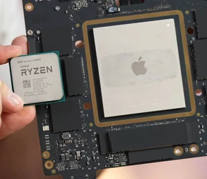 Apple : le Mac Studio désossé, le M1 Ultra trois fois plus grand qu'un AMD Ryzen